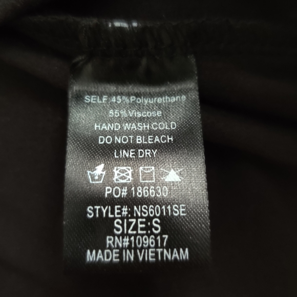 NEW Zipper Pencil Bodycon Adjustable High Waist Split Thigh - Picture 3 of 6